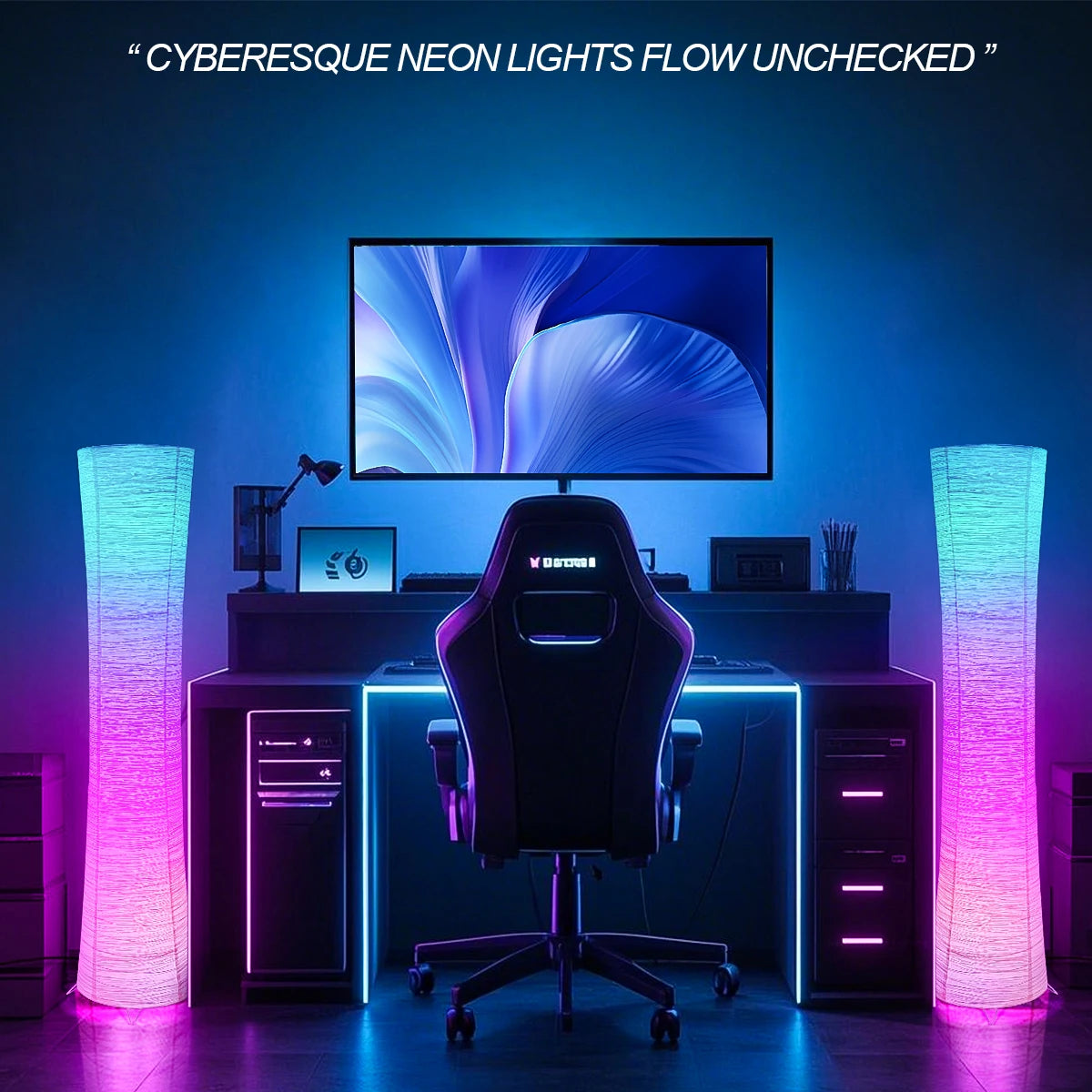 Paper LED smart lamp