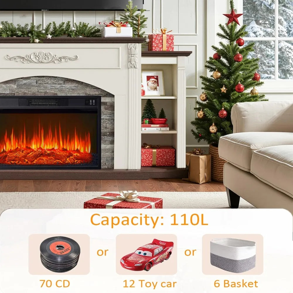 Fireplace with Mantel