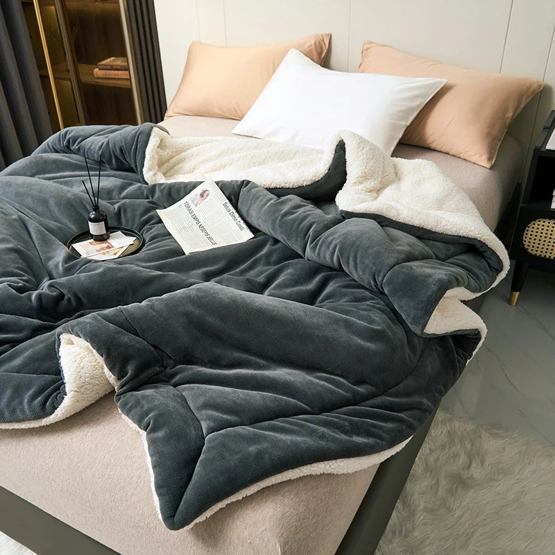 Imitation Lambswool Blanket