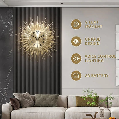 Mid Century Wall Clock