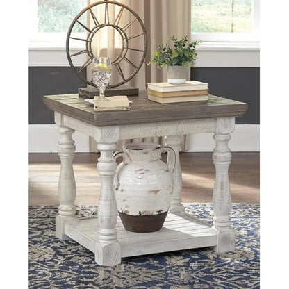 Farmhouse Square End Table