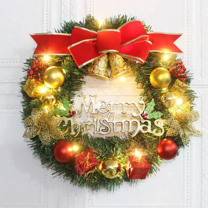 Christmas Artificial Greenery Wreath