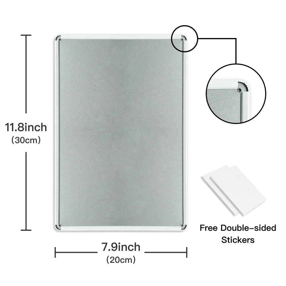 Toilet Rules Metal Tin Sign