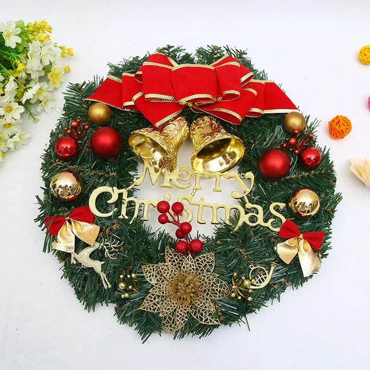 Christmas Artificial Greenery Wreath