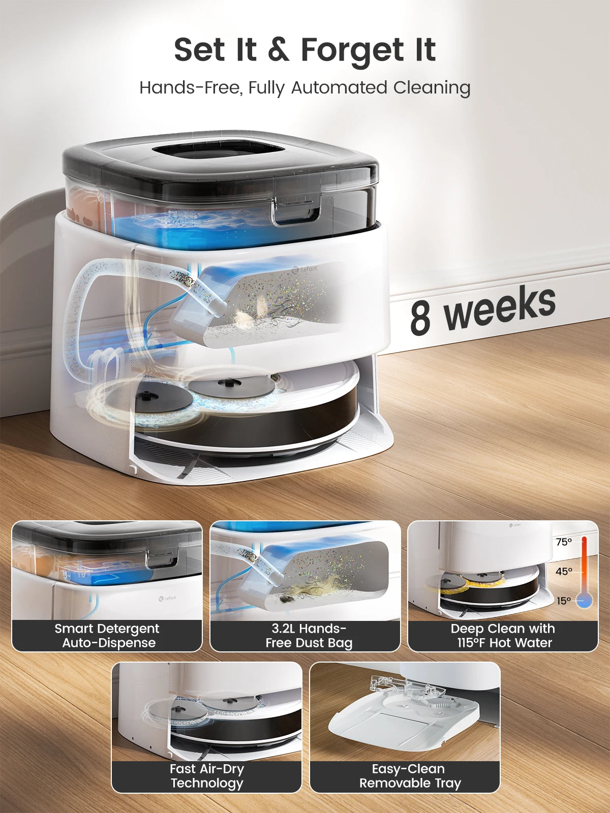 Robot Vacuum and Mop