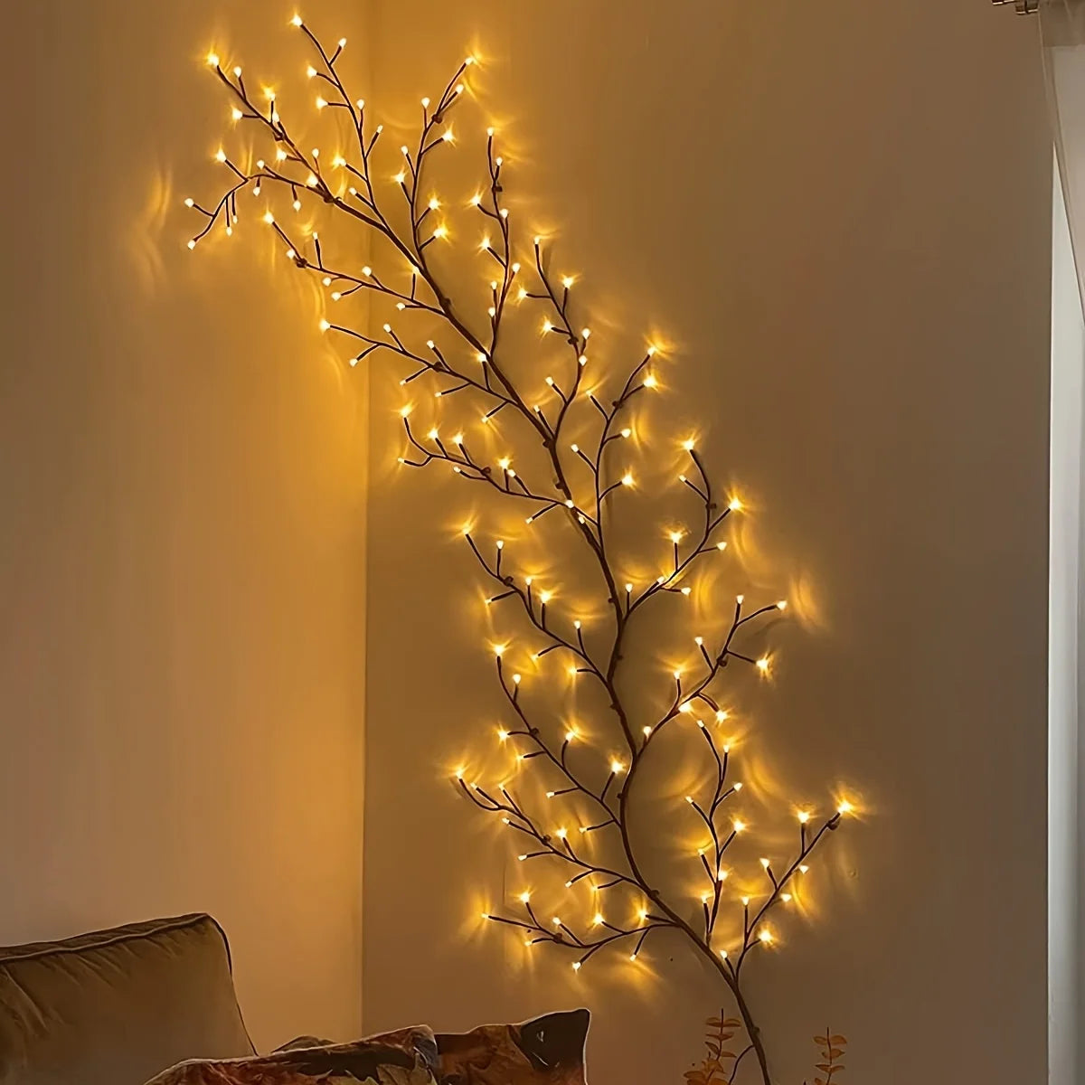 Willow Vine Fairy Lamp