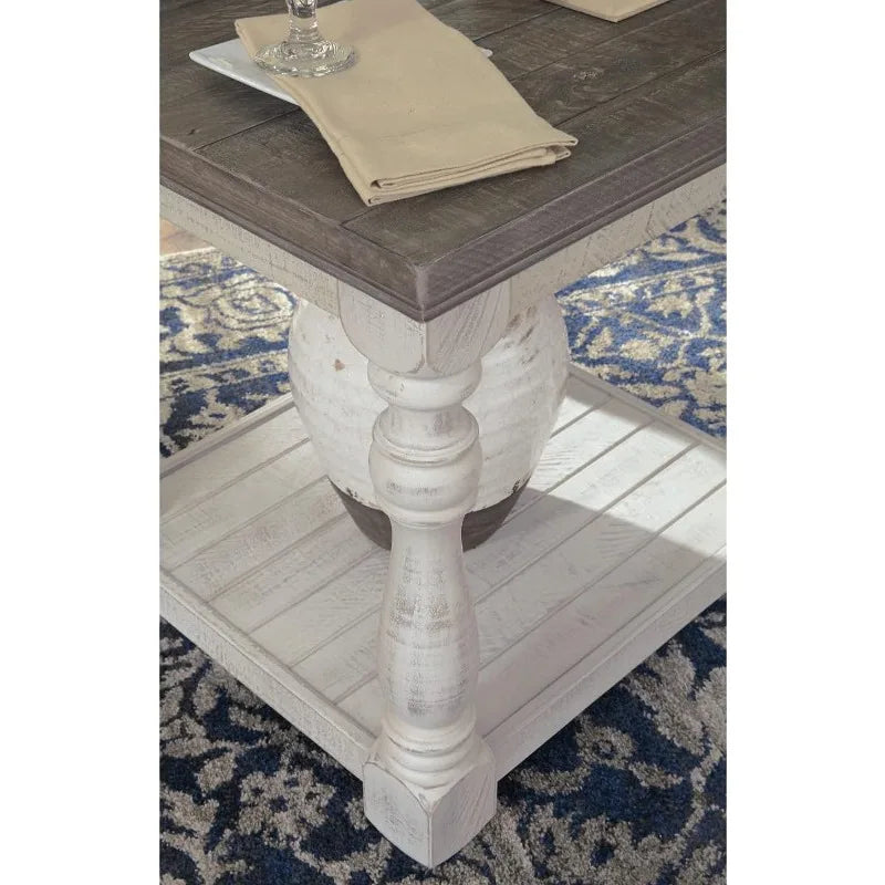 Farmhouse Square End Table