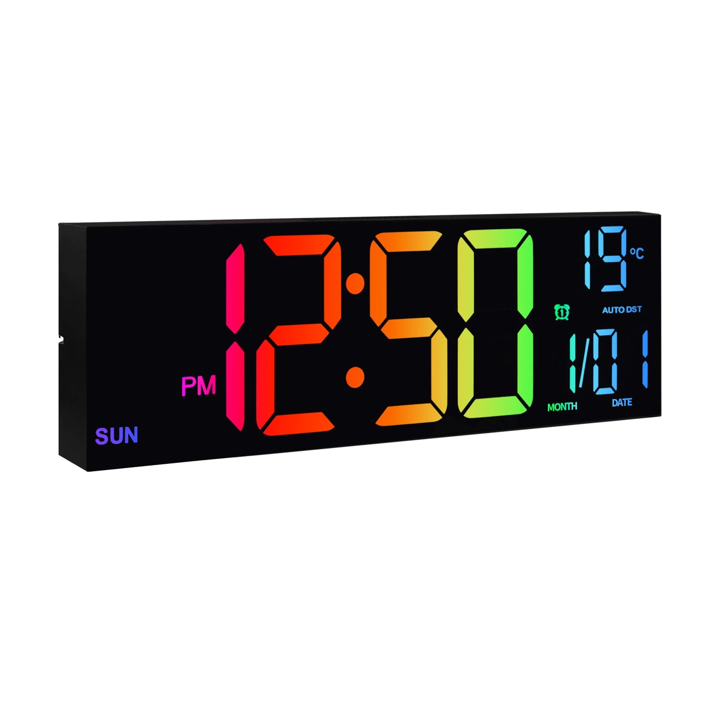 Large Digital Wall Clock