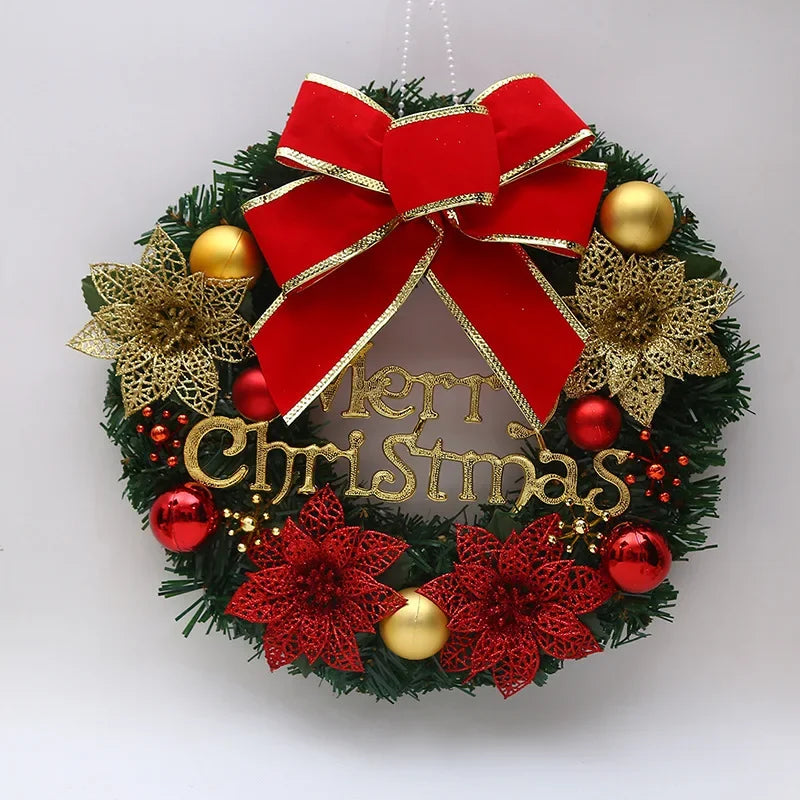 Christmas Artificial Greenery Wreath