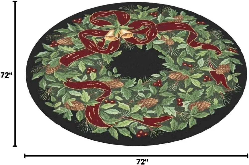 Handmade Christmas Rug