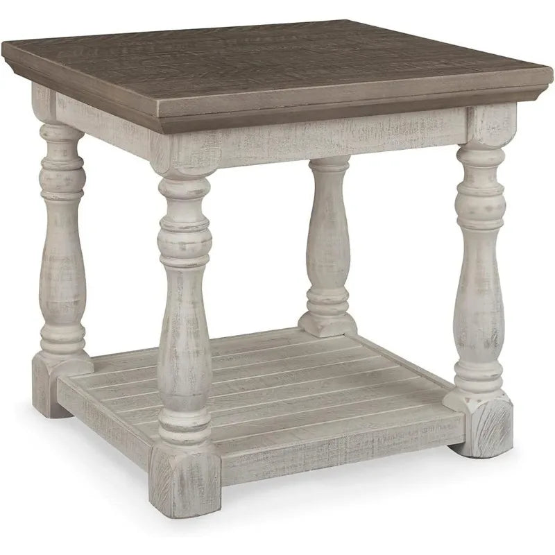 Farmhouse Square End Table