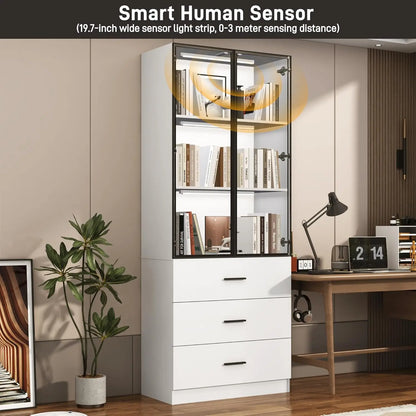 Tall Display Cabinet