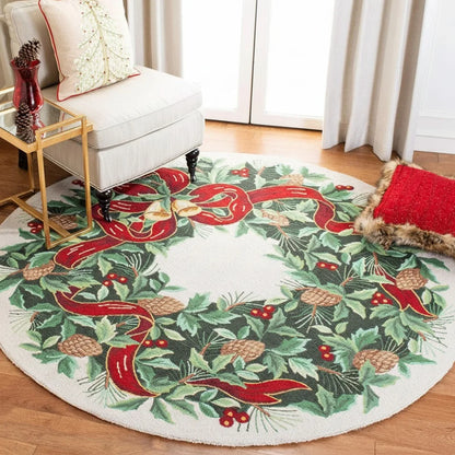 Handmade Christmas Rug