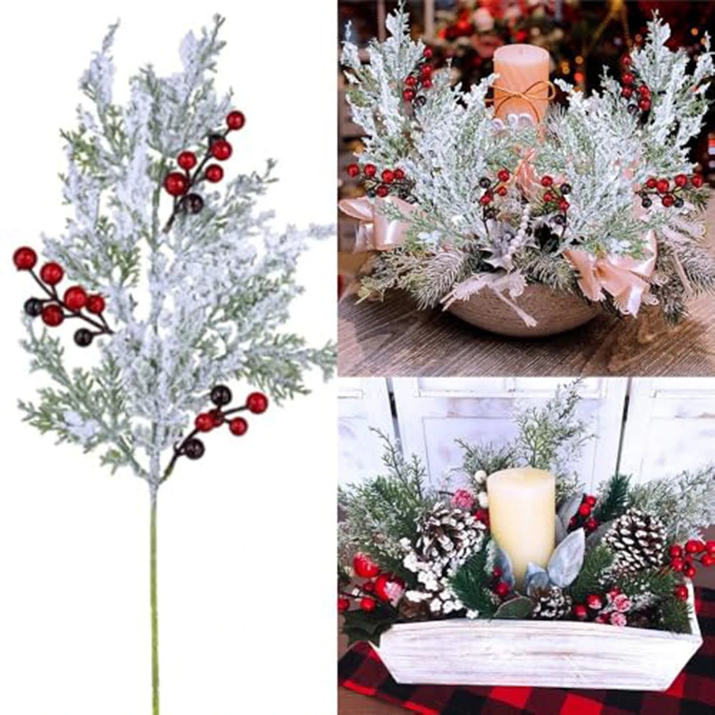 Artificial Christmas Flowers