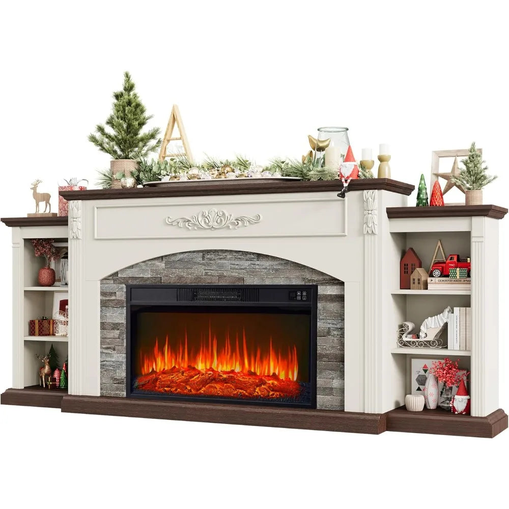 Fireplace with Mantel